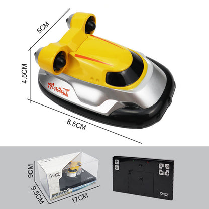 Elektrisches ferngesteuertes Luftkissenboot, RC-Mini-Schiffsspielzeug, Hochgeschwindigkeitsspielzeug für Kinder, fahrbereit mit wiederaufladbarer Batterie