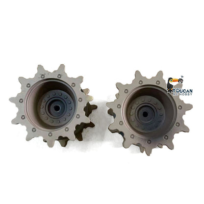 IN Stock Plastic Tracks Sprockets Road Wheel Idlers Accessories Pack Spare Chassis For HL 1/16 Scale USA M1A2 Abrams RC Tank 3918 Parts