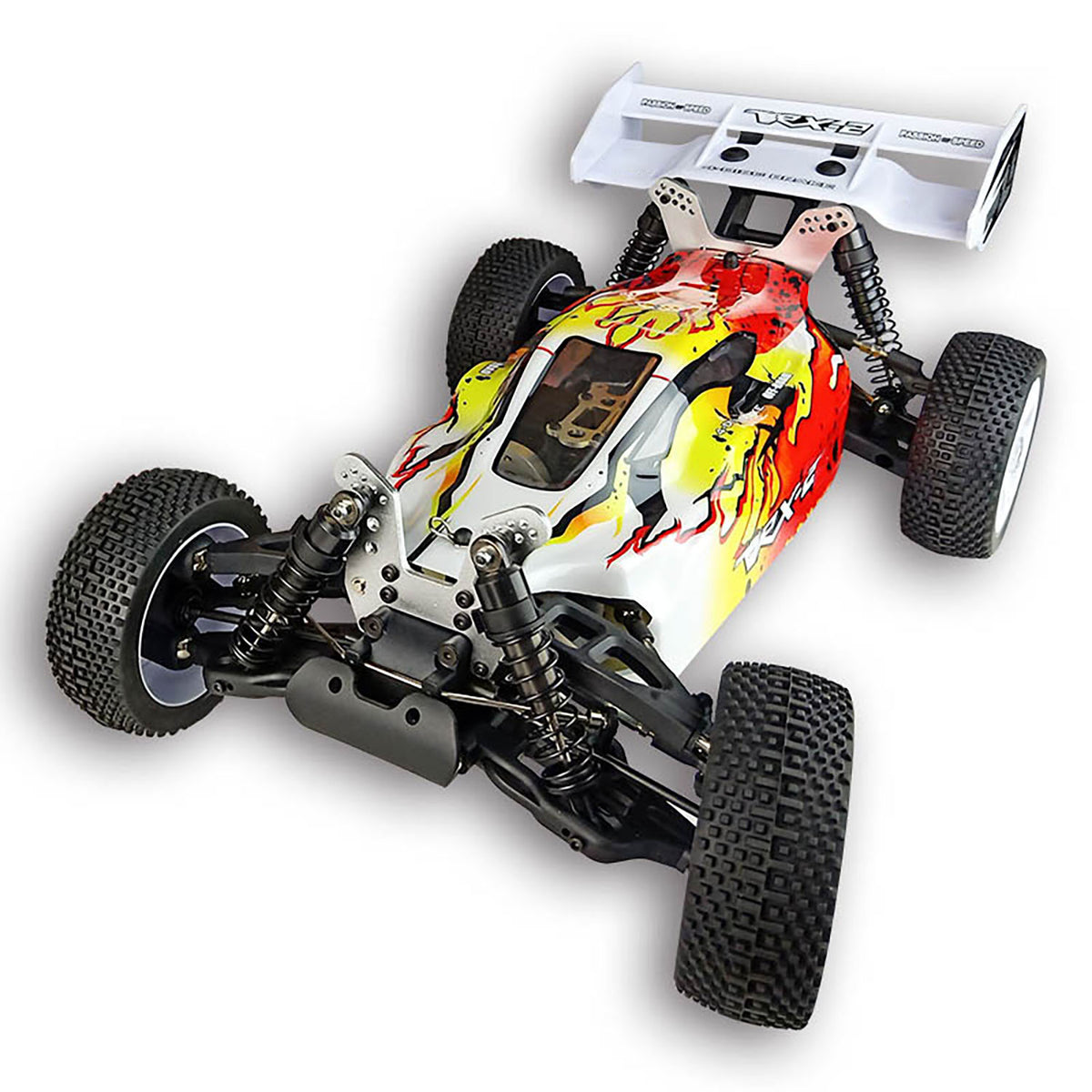 1/8 VRX RH812 Fernbedienung Geländewagen AWD High Speed RC Modellauto 6KG Servo Metall Obere Querlenker Heckflügel Ladegerät