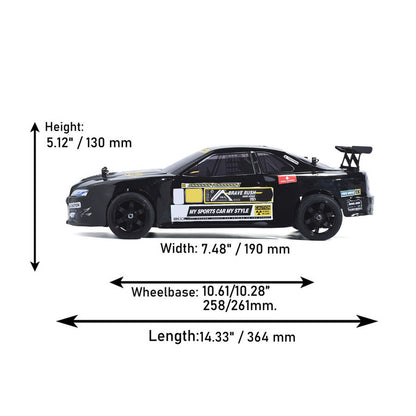 60-70KM/H High Speed VRX RH1026 1/10 Radio Controlled Electric Off Road Car 4WD RC Model Vehicle 3650 Brushless Motor 45A ESC