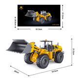 1/14 HUINA Toys 2.4G Radio Controlled Loader 1583 Electric Lifting System Lights Sound RC Construction Vehicles Assembled