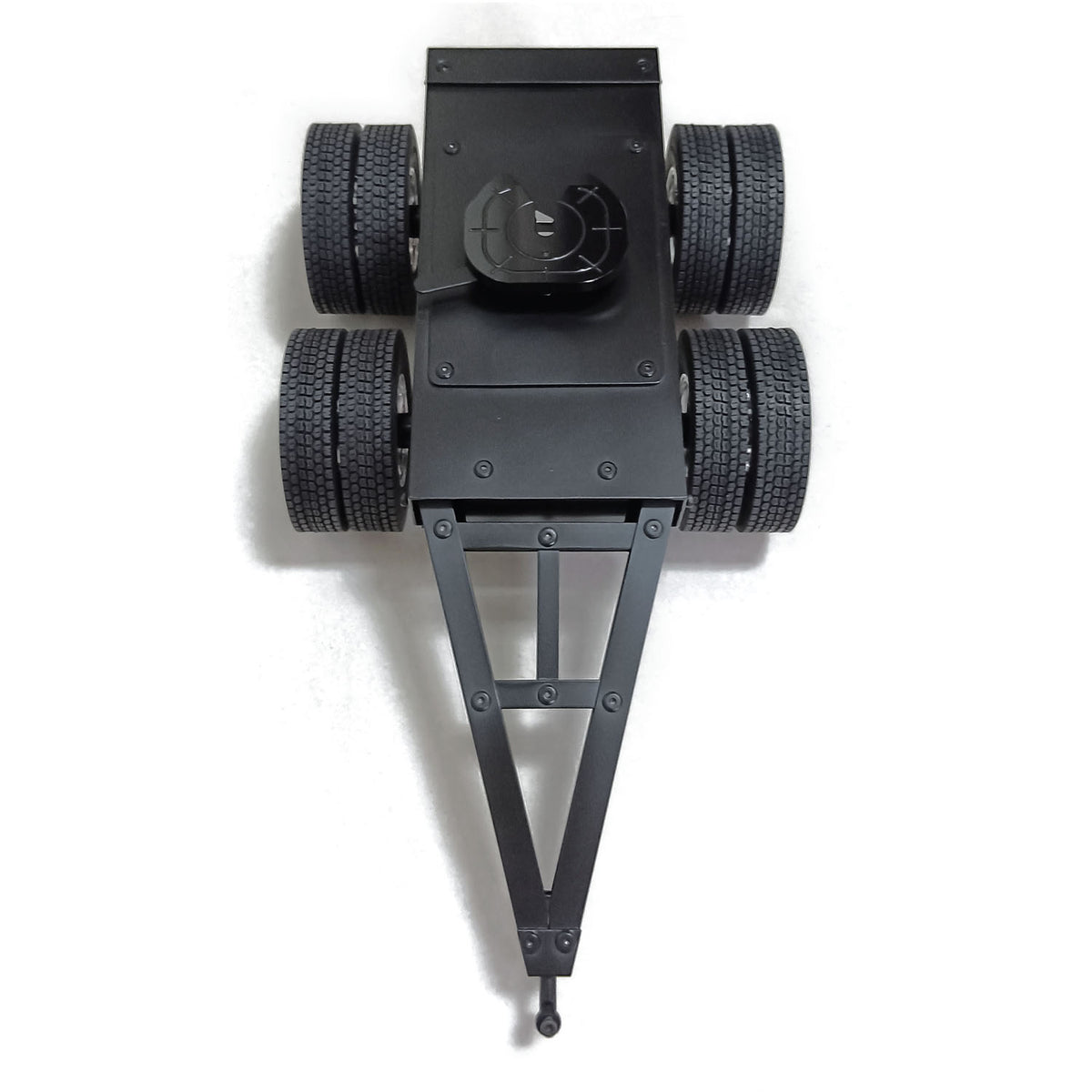 Metall 1/14 2 Achsen Anhänger mit Sattelzugmaschine für LESU RC Lkw Fernbedienung Bau Fahrzeug Auto Hobby Modell DIY
