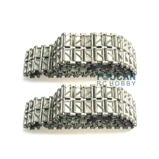 Henglong 1/16 Metal Tracks Sprocket Road Wheels Idlers Mudguard Protection Net Machine Gun For 3899 3899A Tank Vehicle Model