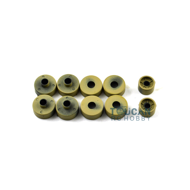 Heng Long Plastic Tracks Sprockets Road Wheels Idlers Accessories Package Decal For 3908 British Challenger II RC Tank Model