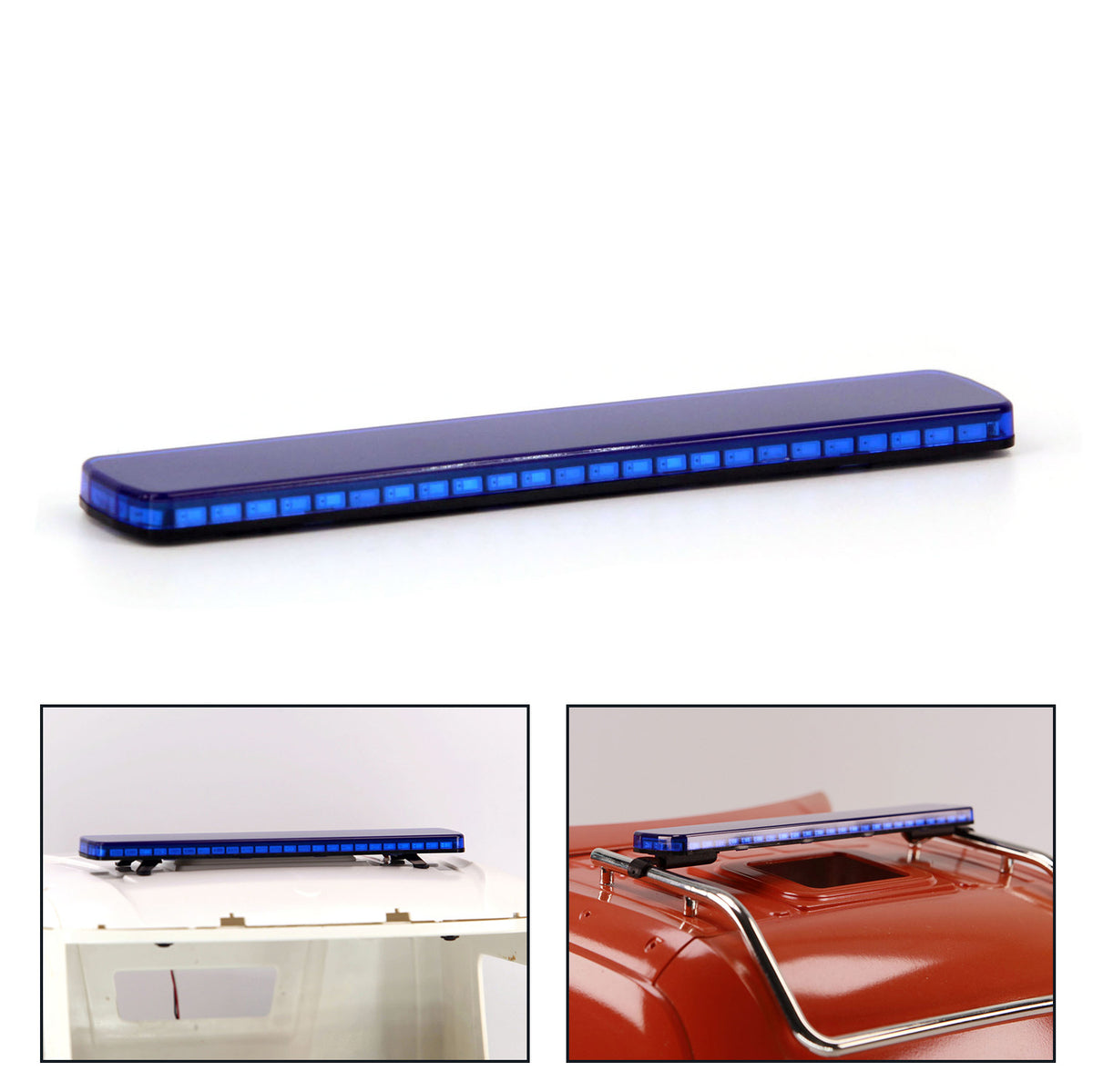 BITRC LED-Kabinenwarnleuchte 24-Modus für TAMIYA 1/14 RC-LKW-Traktor-LKW-Modelle DIY Dupmer Auto-Ersatzteile