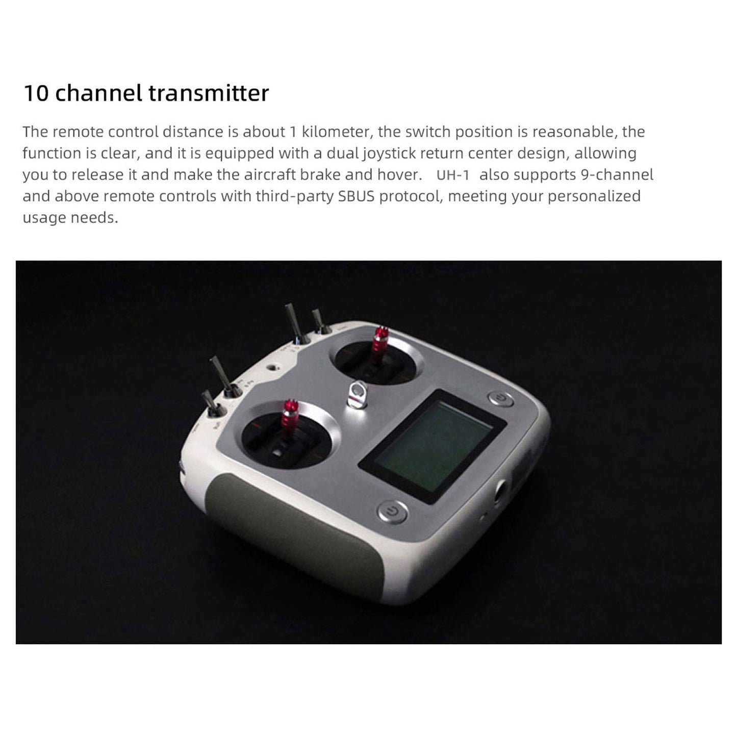 FLYWING UH1 V4 Ferngesteuerter Hubschrauber GPS Automatischer Flug Bürstenloser Motor 60A Dual ESC Niedrige Batterie Rückkehr Huey Geschenke für Erwachsene