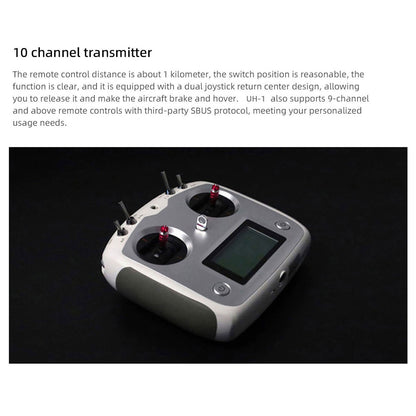 FLYWING UH1 V4 Ferngesteuerter Hubschrauber GPS Automatischer Flug Bürstenloser Motor 60A Dual ESC Niedrige Batterie Rückkehr Huey Geschenke für Erwachsene