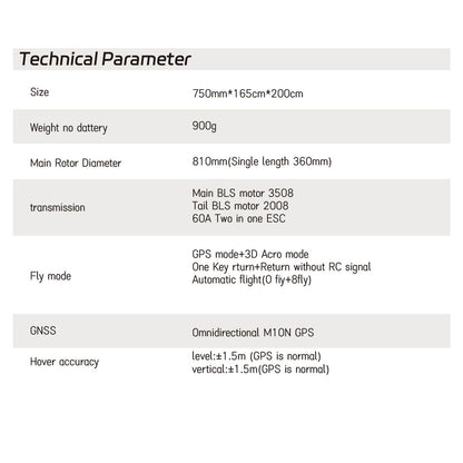 FLYWING UH1 V4 Ferngesteuerter Hubschrauber GPS Automatischer Flug Bürstenloser Motor 60A Dual ESC Niedrige Batterie Rückkehr Huey Geschenke für Erwachsene