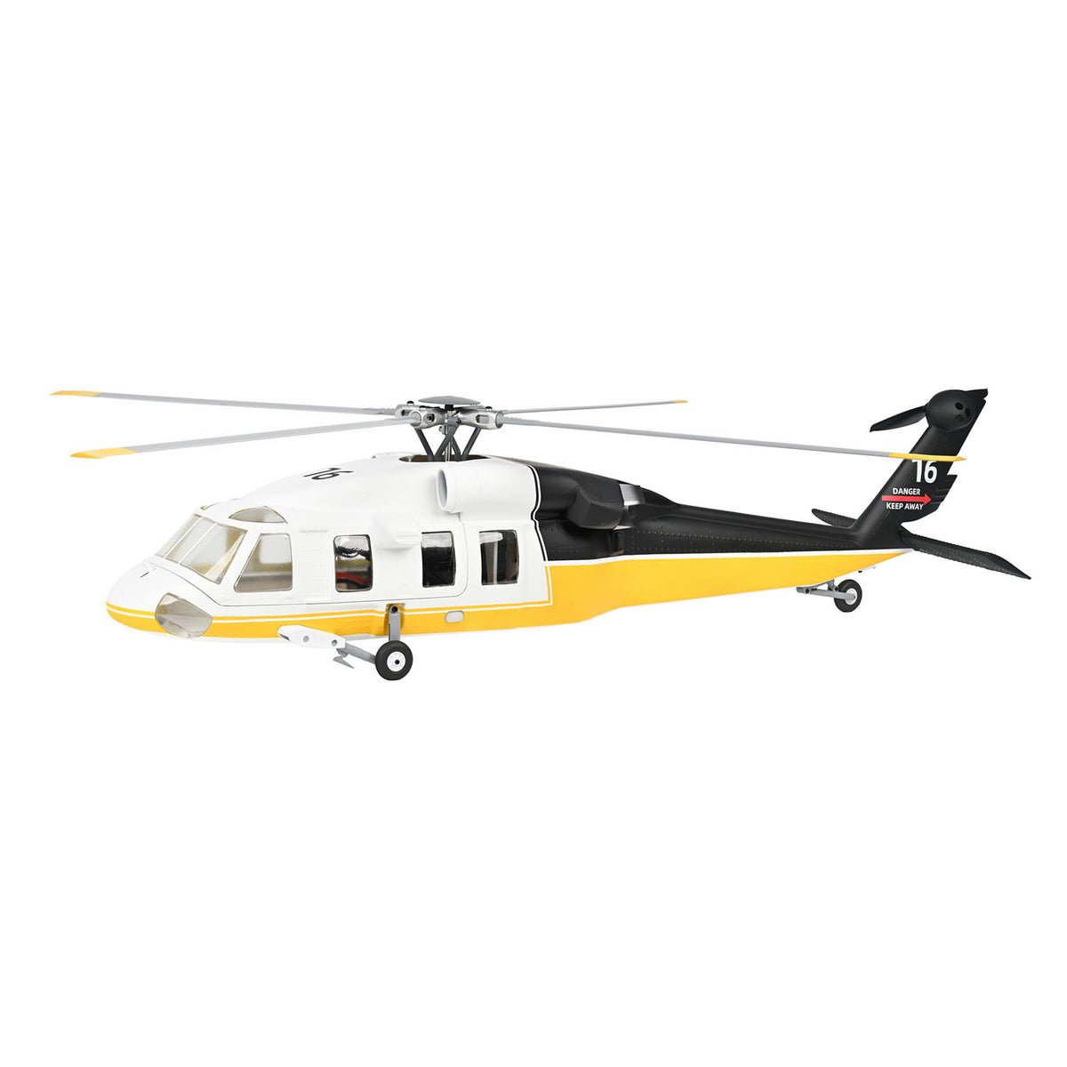 TOUCAN RC HOBBY FLYWING Smart RC Rescue Helicopter 4 Blade Rotor GPS Position Hold Return to Home Multiple Flight Modes Scale Aircraft Model
