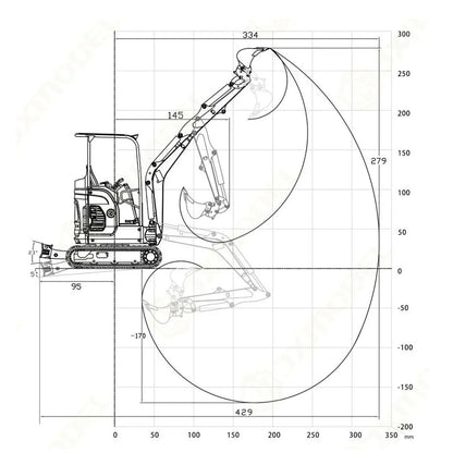 TOUCAN RC HOBBY JXMODEL 1/14 E20 Mini RC Hydraulic Excavator Remote Control Digger Simulation Construction Vehicle Models Sounds Light