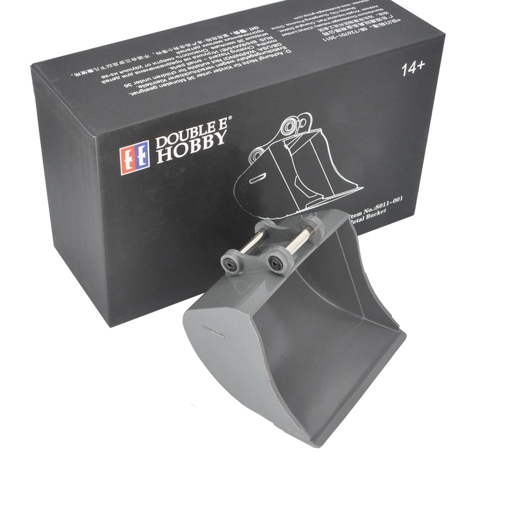 Doppel-E-Metalleimer, Holzgreifer, Hammer, Schnellkupplung, Soundsystem für EC160E 1/14 RC-Hydraulikbagger E111 E110