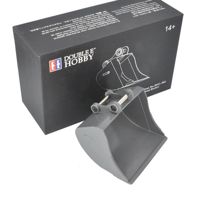 Doppel-E-Metalleimer, Holzgreifer, Hammer, Schnellkupplung, Soundsystem für EC160E 1/14 RC-Hydraulikbagger E111 E110