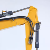 XDRC 945 Metal 1/14 Excavator Hydraulic Crawler with 5CH Reversing Valve and PL18EV Radio System including Sound and Lights without Battery  