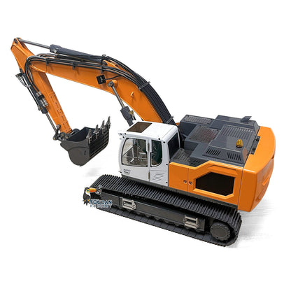 XDRC 945 Metal 1/14 Excavator All-Metal Hydraulic Model with 5-Way Valve, Brushless Pump, and PL18EV Transmitter, Battery and Charger Not Included  