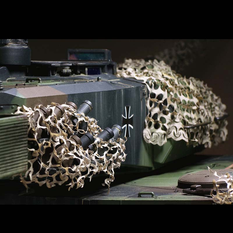 1/16 Camouflage Net for Heng Long 1/16 RC Tank Remote Control Military Vehicle Model 3909 3889 3818 3888A Tiger I Challenger II Accessories