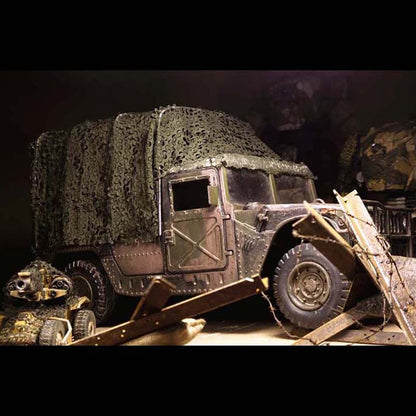 IN Stock Medium Density Camouflage Net For Heng Long 1/16 3918 RC Tank Tiger I Challenger II M1A2 Radio Control Military Truck Model Parts