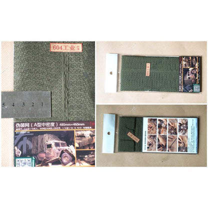 IN Stock Medium Density Camouflage Net For Heng Long 1/16 3918 RC Tank Tiger I Challenger II M1A2 Radio Control Military Truck Model Parts