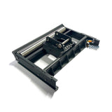 Rotating Light LED Lamp Engineering Light Spotlight Cabin Rear Roof Guard for 1/14 RC Hydraulic Excavator 914 Digger Model Parts