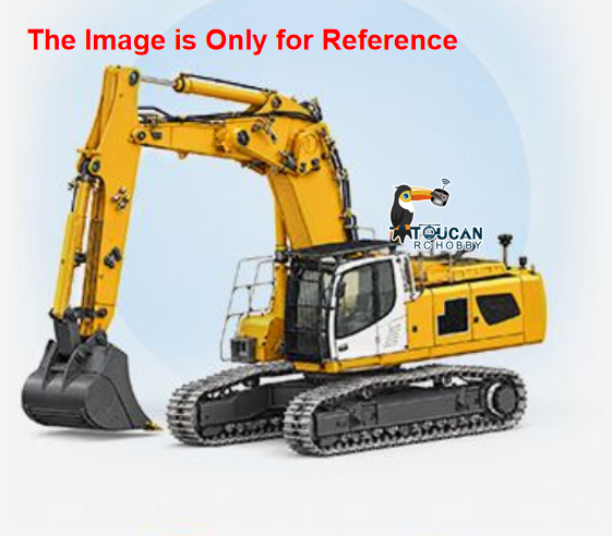 TOUCAN RC HOBBY LESU 1/14 LR956 RC Hydraulic 3-Arms Excavator Remote Control Digger Model for Adults