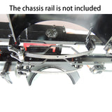 JDM Metal Front Suspension System/Transfer Case/Oil Tank/ for 1/14 Remote Control Tractor Truck Construction Vehicles DIY Models Outdoor Enthusiasts