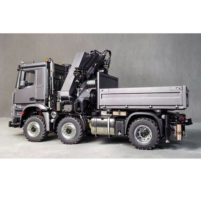 In Stock TOUCAN RC HOBBY 3363 Metal 1/14 2.4GHz Remote Control Tractor Truck Hydraulic Crane Fly Jib Arm 4151 AK 6*6 RC Agriculture Lorry Paladin PL18EV