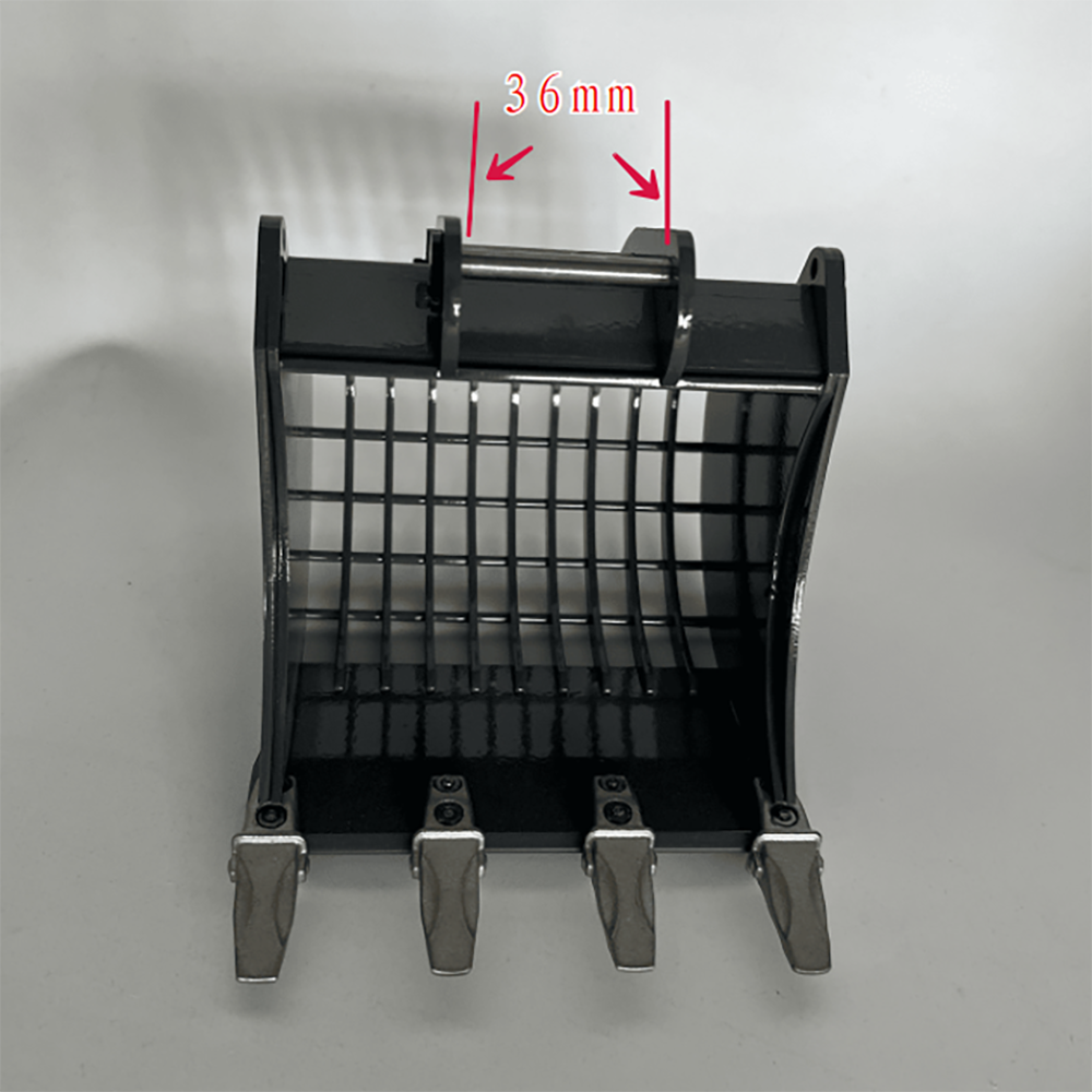 Metal Radio Control Truck Parts Bucket Bearing Wheels Grab for 1/14 RC Hydraulic Excavator 945 Digger Toys Model for Adults