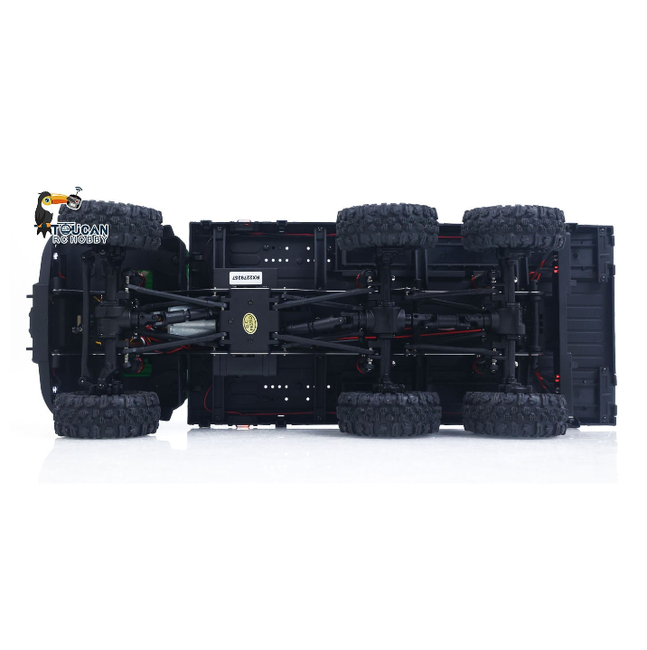 TOUCAN RC HOBBY Fast  Free Shipping 1/18 Remote Control Flatbed Truck 6*6 Electric RC Off Road Vehicle Model Metal Chassis Gear Light System Flysky Radio No Sounds