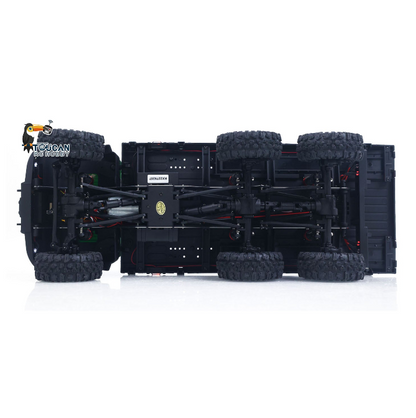 TOUCAN RC HOBBY Fast  Free Shipping 1/18 Remote Control Flatbed Truck 6*6 Electric RC Off Road Vehicle Model Metal Chassis Gear Light System Flysky Radio No Sounds