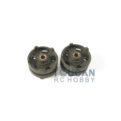 Plastic Tracks Sprockets Idler Road Wheels Accessories Pack For HL 1/16 Russian T90 3938 RC Vehicle Tank Replacement Parts