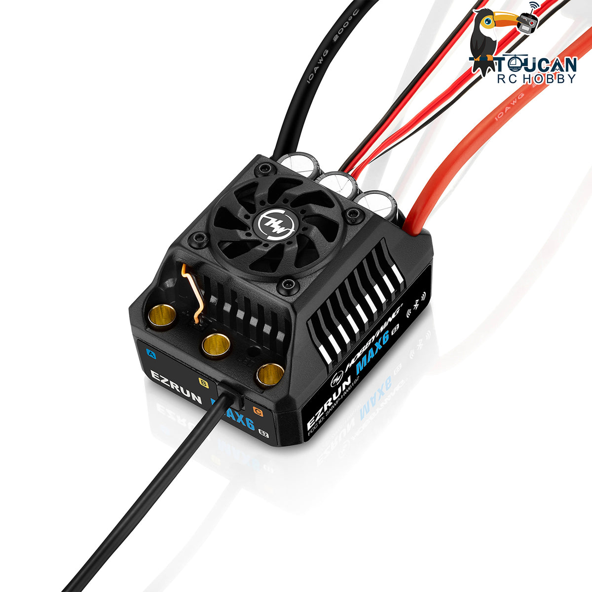 Hobbywing Wasserdichter bürstenloser Regler EZRUN MAX6 200A G2 für 1/6 1/7 RC Crawler Fahrzeug Fernbedienung Kletterauto DIY Teile Modell