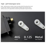 2.4G RC Scale FlyWing BELL 206 Helicopter 4 Blade Rotor Remote Control Aircraft GPS Brushless Motor Battery RTF Smart Drone Gift