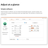 2.4G RC Scale FlyWing BELL 206 Helicopter 4 Blade Rotor Remote Control Aircraft GPS Brushless Motor Battery RTF Smart Drone Gift