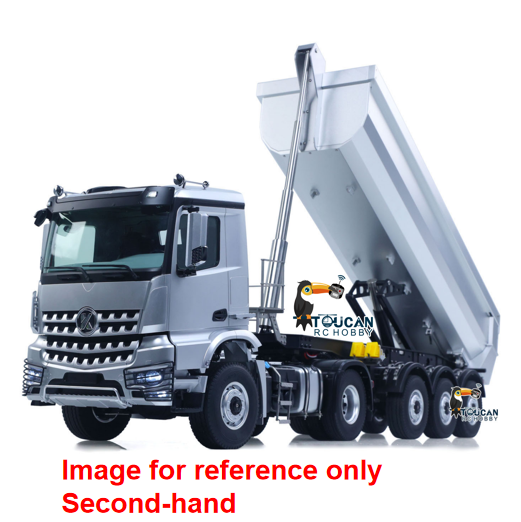 Second Hand CN Sock Kabolite RTR Car 1/14 4X4 RC Tractor Truck 3Axles Electric Lifting Dump Trailer
