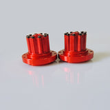 JDM Metal Rear/Front Wheelhub/Guard Rim for 1/14 RC Tractor Truck DIY Model Radio Control Engineering Vehicle Events