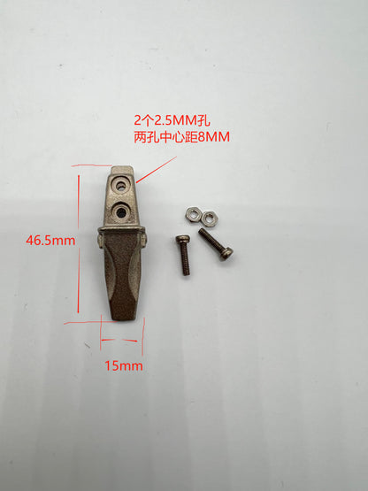 Metal Radio Control Truck Parts Bucket Bearing Wheels Grab for 1/14 RC Hydraulic Excavator 945 Digger Toys Model for Adults