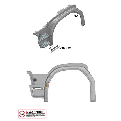 3V-5V Fußpedal Licht Metall LED Lampe für 1:14 DIY TAMIYA Fernbedienung Traktor Lkw 770S 56368 56371 RC Lkw Modell Fahrzeug