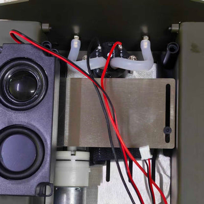 Metal Chassis Smoke Unit Gearbox Power Blue Motor Speaker Switch for Henglong 1/16 RC Battle Tank 3898 USA M4A3 Sherman Model