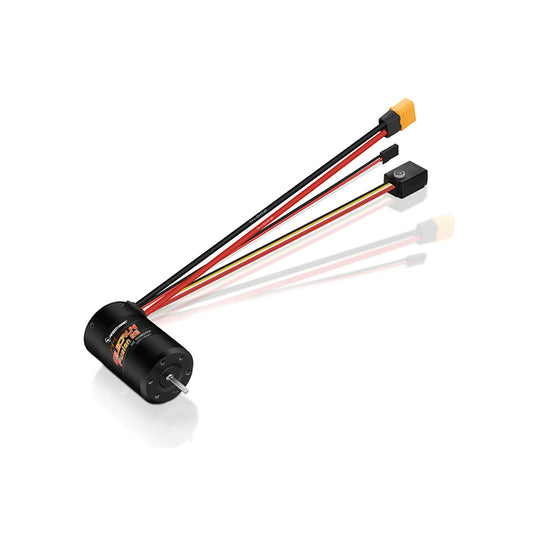 TOUCAN RC HOBBY Hobbywing 2 in 1 Motor ESC Brushless 1200KV for 1/10 RC Crawler Car 1/14 Radio Control Truck Construction Vehicle DIY Parts