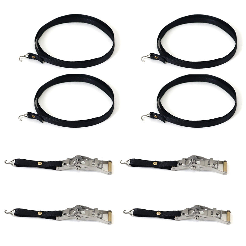 TOUCAN RC HOBBY 4pc Bundling Fastening Ropes for JDM 1/14 RC Hydraulic Truck Radio Controlled Trailer Loader Forklift Electric Hobby Models