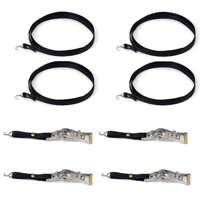 TOUCAN RC HOBBY 4pc Bundling Fastening Ropes for JDM 1/14 RC Hydraulic Truck Radio Controlled Trailer Loader Forklift Electric Hobby Models