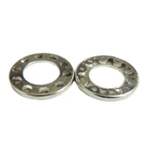 JDM Metal Rear/Front Wheelhub/Guard Rim for 1/14 RC Tractor Truck DIY Model Radio Control Engineering Vehicle Events