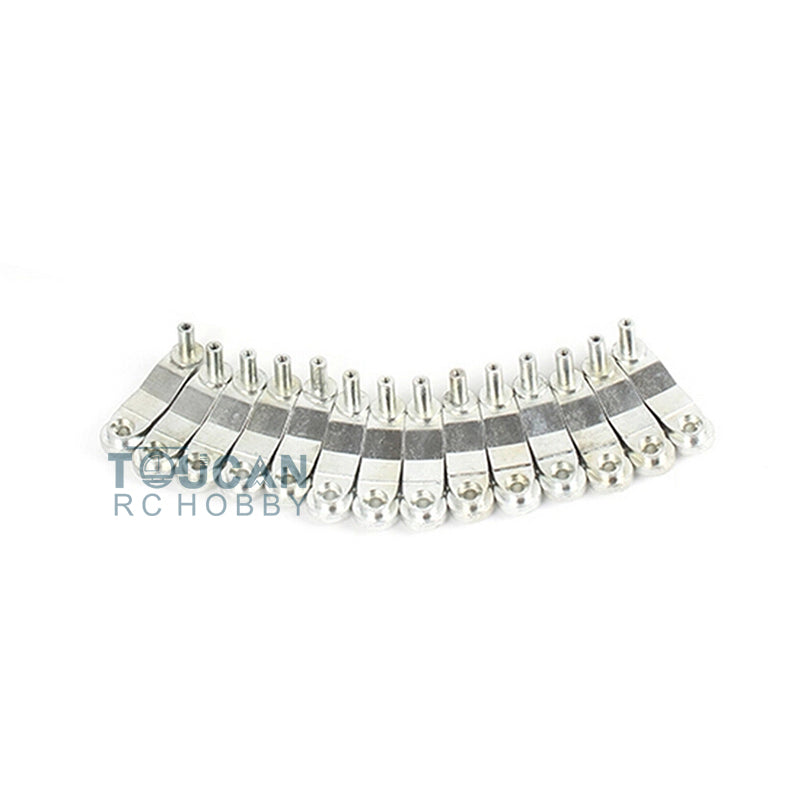 Metal Tracks Sprockets Idlers Adjuster Driving Axle Bearing Suspension Arms Protection Net For HL RC 1/16 3889 Tank Model Parts
