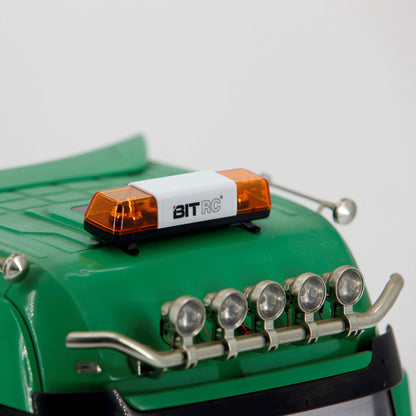 LED-Kabinendach-Warnleuchte für RC-Hydraulik-LKW im Maßstab 1:14 LESU Elektroauto-Hobbymodelle Spielzeugmodellzubehör Geschenk