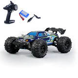 SCY 16101 1/16 4x4 Radio Controlled Monster Truck RC Off-Road Car Muti-Terrain Brushed Motor ESC Light Battery RTR Vehicle Model