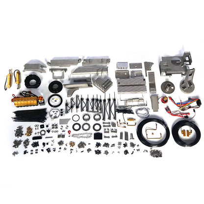 TOUCAN RC HOBBY LESU 1/14 8x8 Radio Controlled Metal Roll on/off Hydraulic Truck A0014 Crane Dumper Tipper Reversing Valve Motor Servo ESC DIY Car Model