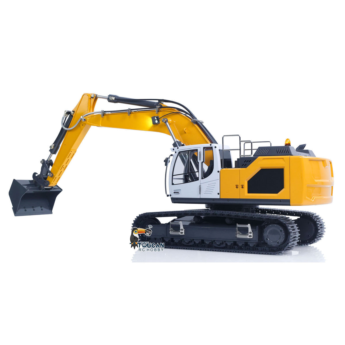 1/14 RC Excavator Liebherr 945 Maximum Digging Radius 820mm Side View