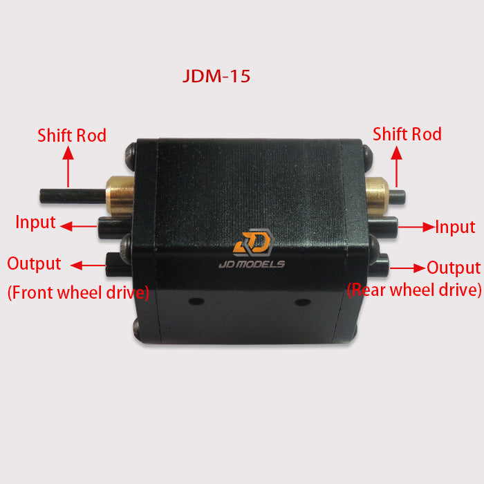 TOUCAN RC HOBBY JDM Metal Front Suspension System/Transfer Case/Oil Tank/ for 1/14 Remote Control Tractor Truck Construction Vehicles DIY Models Outdoor Enthusiasts