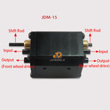 JDM Metal Front Suspension System/Transfer Case/Oil Tank/ for 1/14 Remote Control Tractor Truck Construction Vehicles DIY Models Outdoor Enthusiasts