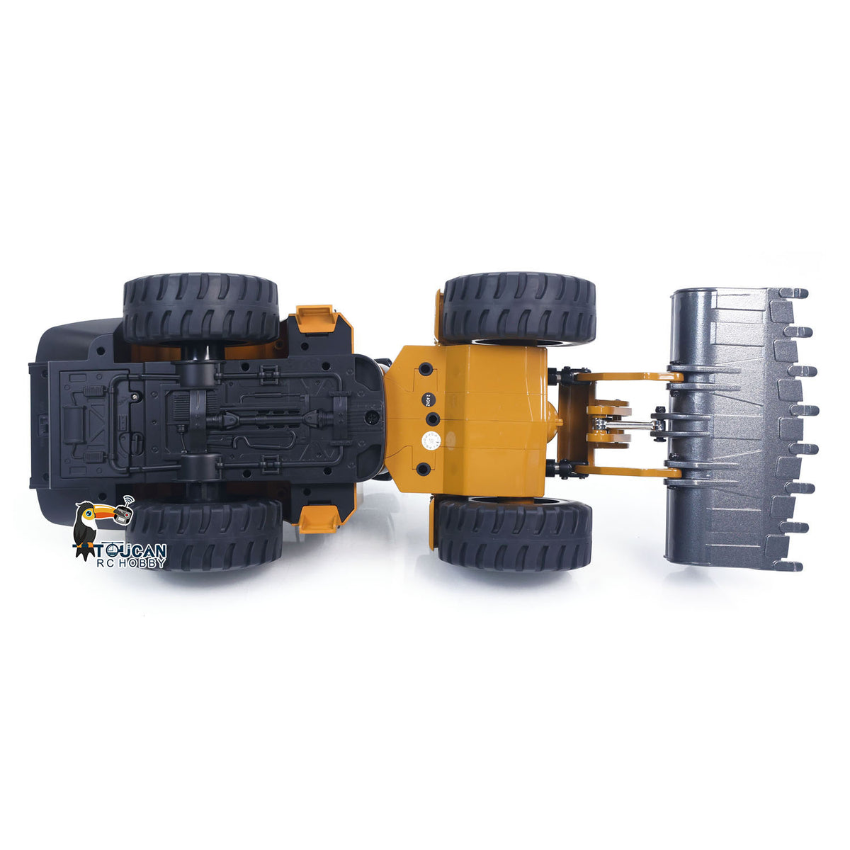 1/14 HUINA 1583 RC Loader Simulated Head Steering Realistic Operation Experience