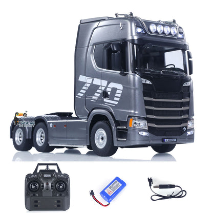 1/18 HUINA 1501PRO RC Lorry with LED Light and Sound System Side Profile